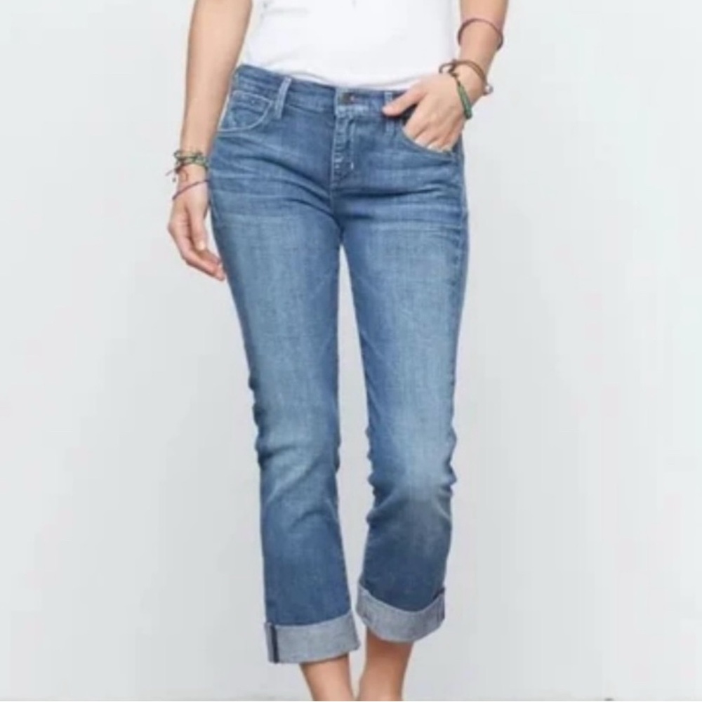 Citizens of Humanity Dani Cropped Straight Leg Jeans 25